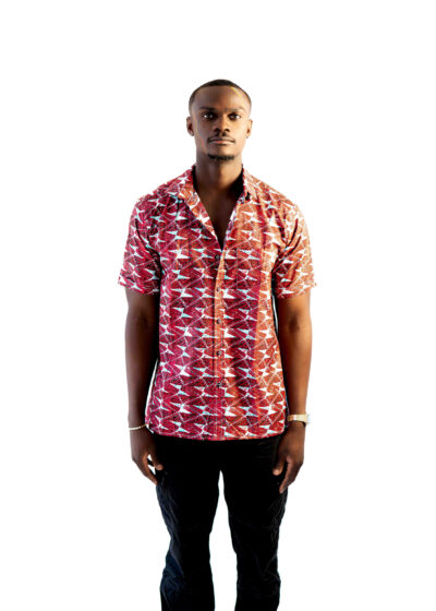 Lembo African Pattern Cotton Shirt
