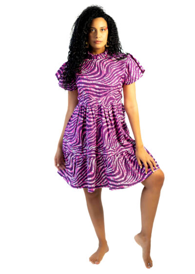 Almaz Smart  Mandarin collar Dress
