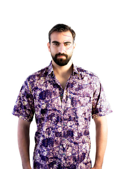 Lembo African Pattern Cotton Shirt