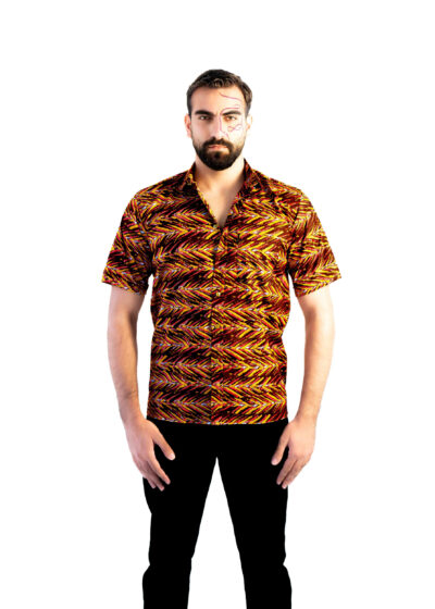 Lembo African Pattern Cotton Shirt