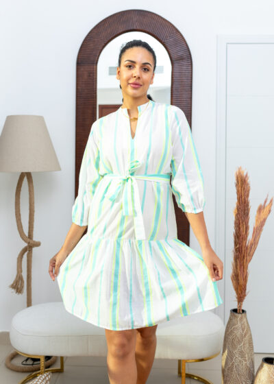 Nahome Long-Sleeve Dress