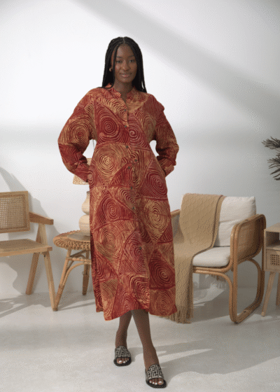 Shu Long Sleeve Shirt Dress