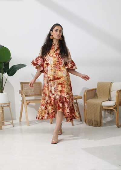 Maraki Pattern Dress