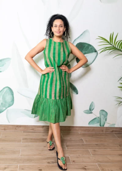 Maya Green Dress