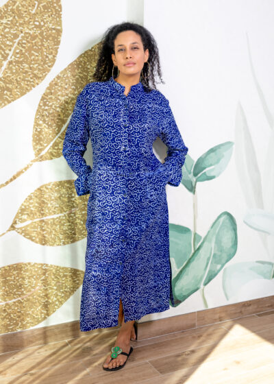 Shu Long Sleeve Shirt Dress