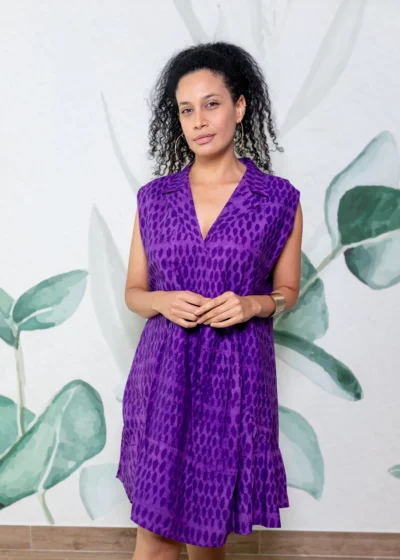 Maya V-neck Dress