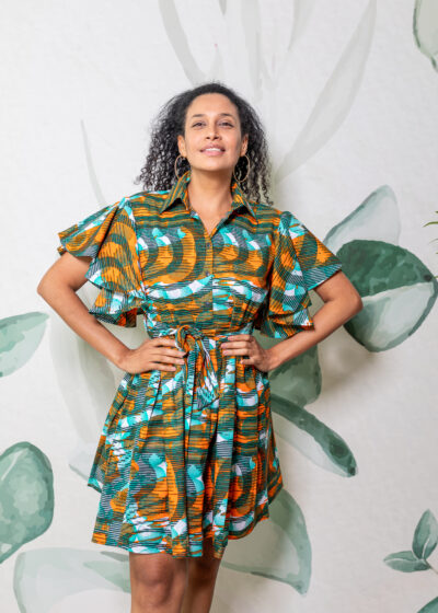 Almaz Smart Collar Dress