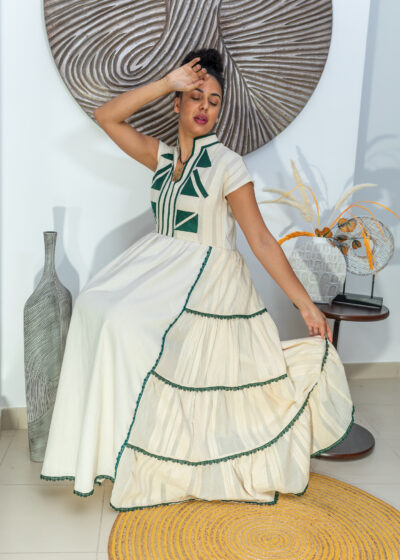 Zewed Ruffle Tier Dress