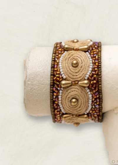 Borealis Beaded Cuff