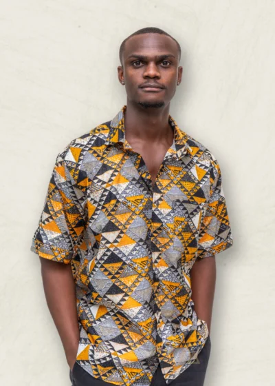 Lembo African Pattern Shirt 3