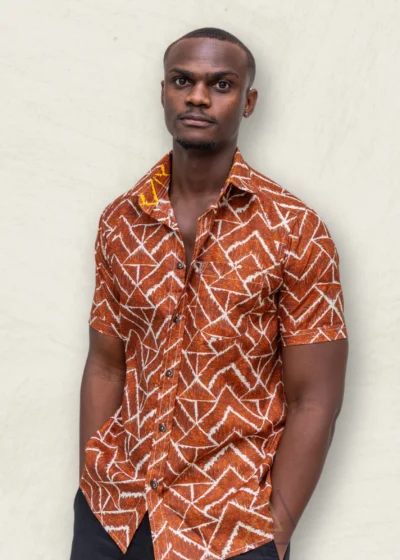 Lembo African Pattern Shirt 15