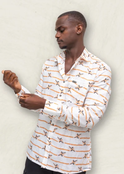 Lembo African Pattern Shirt 19