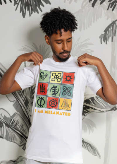 I Am Melanated - White