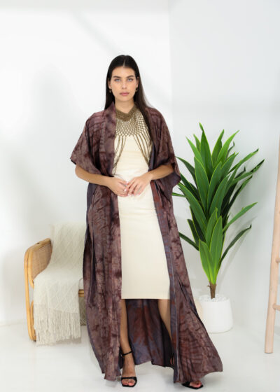 Geni Flowy Caftan – Earth Wood
